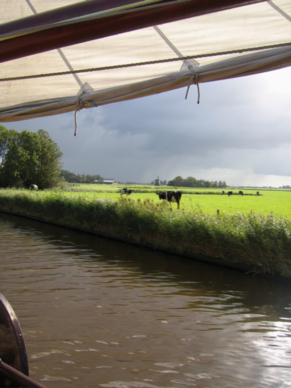 Voorbeeld van een kanalen en merentocht door Friesland en Overijssel